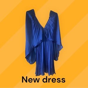 Blue dress
